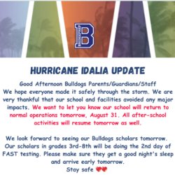 Important Hurricane Idalia Update: